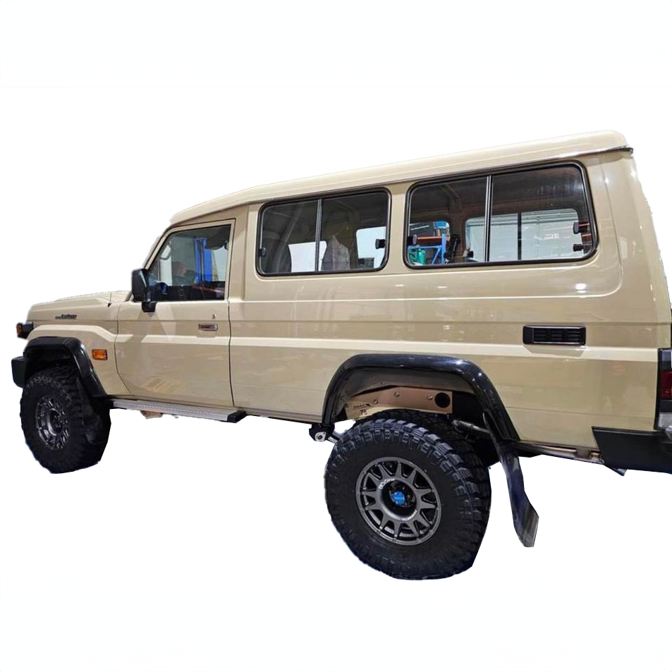 Factory Style Flares Suitable for Toyota 70 Series Landcruiser Troop Carrier Troopy VDJ78 Series 2007 on & 2023+ Models